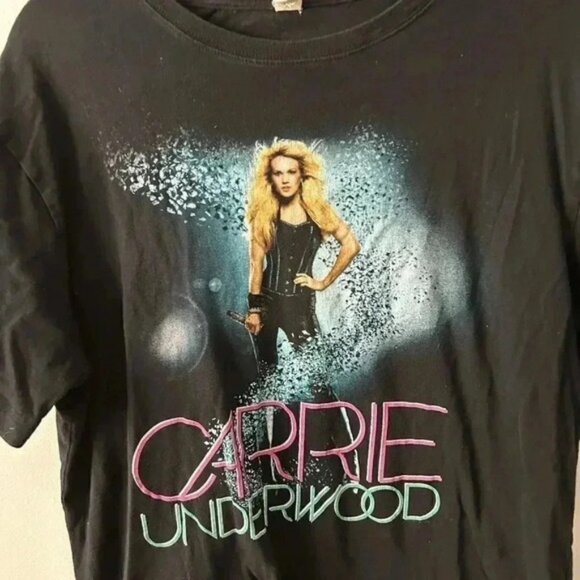 Carrie underwood y2K 2012 tour tee  large - Picture 2 of 5